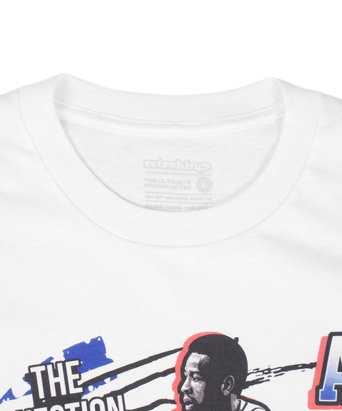 INNOCENT(イノセント)の「【T18】【retrokings】【getrichquick】IVERSON T-SHIRT(Tシャツ/カットソー・メンズ・ブラック/ホワイト・X-LARGE/LARGE/MEDIUM)」の6枚目の写真