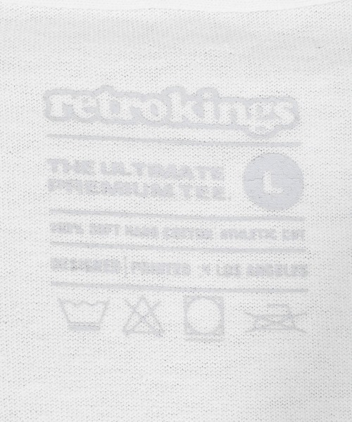 INNOCENT(イノセント)の「【T18】【retrokings】【getrichquick】IVERSON T-SHIRT(Tシャツ/カットソー・メンズ・ブラック/ホワイト・X-LARGE/LARGE/MEDIUM)」の8枚目の写真