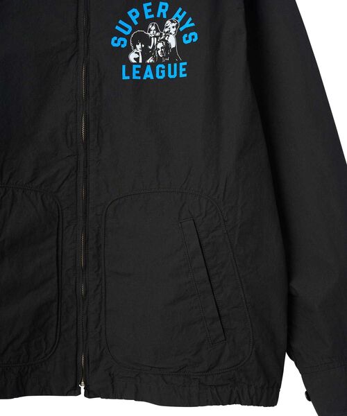 HYSTERIC GLAMOUR(ヒステリックグラマー)の「SUPER HYS LEAGUE ドリズラージャケット(ブルゾン・メンズ・ブラック/ホワイト/ピンク・SMALL/X-LARGE/LARGE/MEDIUM)」の12枚目の写真