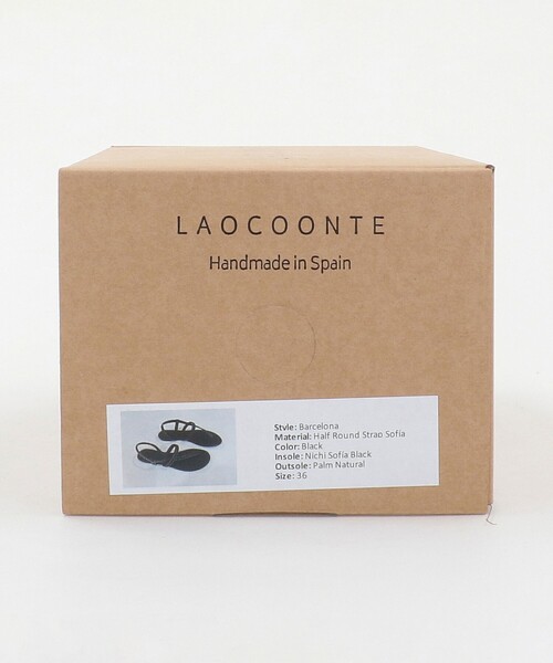 ODETTE E ODILE（オデットエオディール）の「＜LAOCOONTE＞ FLT SD（サンダル・レディース・ブラック・38/36/37/39）」の14枚目の写真