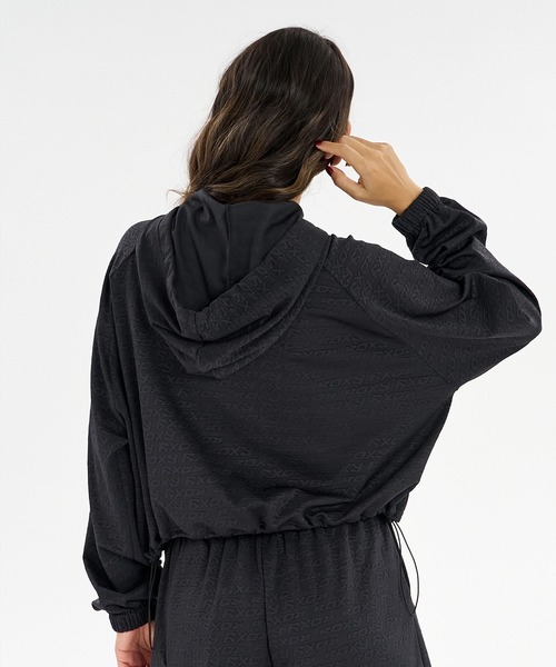 ROXY（ロキシー）の「ROXY/ロキシー 水着 ラッシュガード ジップアップ パーカー 水陸両用 セットアップ対応 SURF SOUL JQ HOODIE RLY262623M UT（パーカー・レディース・ピンク/ブラック/オフホワイト/ターコイズブルー・M/L）」の8枚目の写真