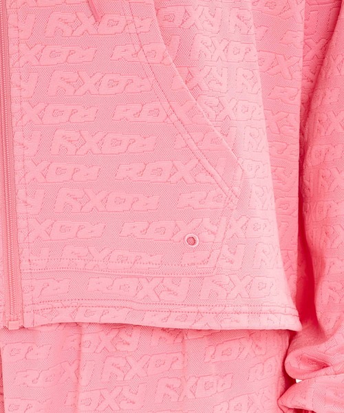 ROXY（ロキシー）の「ROXY/ロキシー 水着 ラッシュガード ジップアップ パーカー 水陸両用 セットアップ対応 SURF SOUL JQ HOODIE RLY262623M UT（パーカー・レディース・ピンク/ブラック/オフホワイト/ターコイズブルー・M/L）」の18枚目の写真