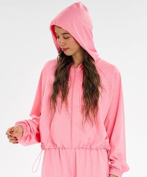 ROXY（ロキシー）の「ROXY/ロキシー 水着 ラッシュガード ジップアップ パーカー 水陸両用 セットアップ対応 SURF SOUL JQ HOODIE RLY262623M UT（パーカー・レディース・ピンク/ブラック/オフホワイト/ターコイズブルー・M/L）」の11枚目の写真