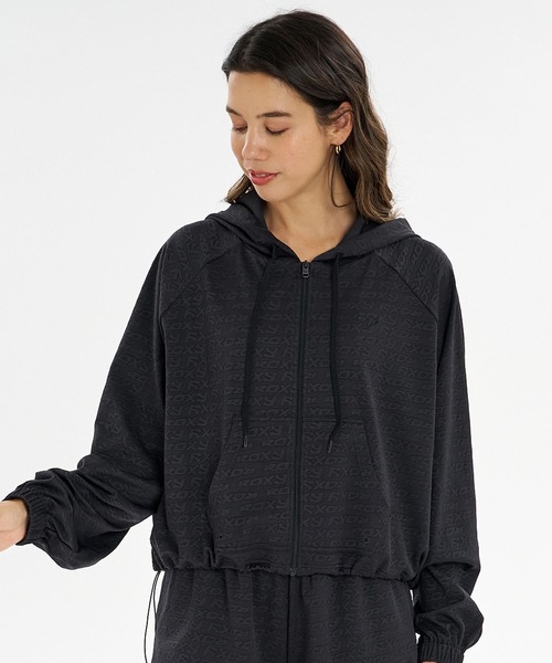 ROXY（ロキシー）の「ROXY/ロキシー 水着 ラッシュガード ジップアップ パーカー 水陸両用 セットアップ対応 SURF SOUL JQ HOODIE RLY262623M UT（パーカー・レディース・ピンク/ブラック/オフホワイト/ターコイズブルー・M/L）」の7枚目の写真