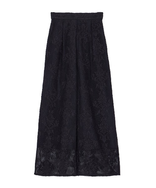 Ameri（アメリ）の「MESH DAMASK EMBROIDERY PANTS（スラックス・レディース・アイボリー/ブルー/ブラック・SMALL/MEDIUM）」の12枚目の写真