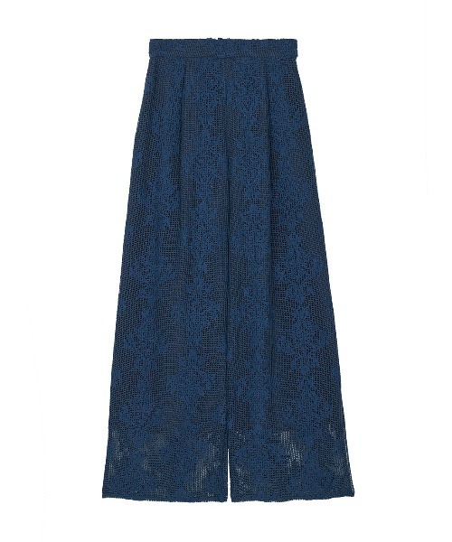 Ameri（アメリ）の「MESH DAMASK EMBROIDERY PANTS（スラックス・レディース・アイボリー/ブルー/ブラック・SMALL/MEDIUM）」の13枚目の写真