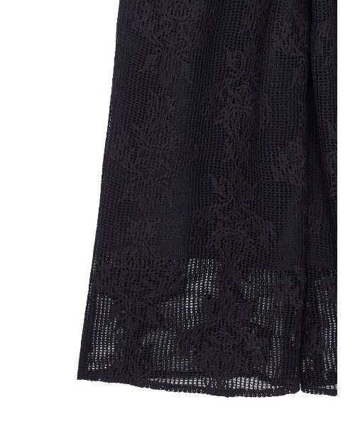 Ameri（アメリ）の「MESH DAMASK EMBROIDERY PANTS（スラックス・レディース・アイボリー/ブルー/ブラック・SMALL/MEDIUM）」の20枚目の写真