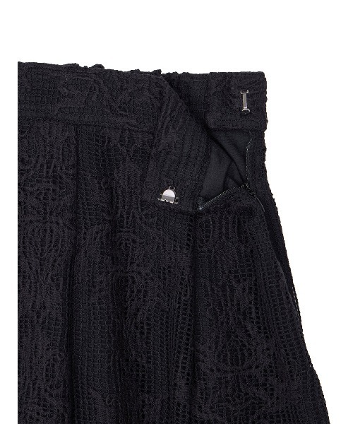 Ameri（アメリ）の「MESH DAMASK EMBROIDERY PANTS（スラックス・レディース・アイボリー/ブルー/ブラック・SMALL/MEDIUM）」の21枚目の写真