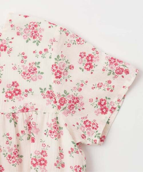 petit main LIEN（プティマインリアン）の「【冷感/スマイル/親子リンク】楊柳チュニック（チュニック・レディース・レッド/黄緑系/ラベンダー/ライトブルー・F）」の7枚目の写真