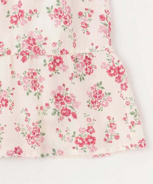 petit main LIEN（プティマインリアン）の「【冷感/スマイル/親子リンク】楊柳チュニック（チュニック・レディース・レッド/黄緑系/ラベンダー/ライトブルー・F）」の8枚目の写真