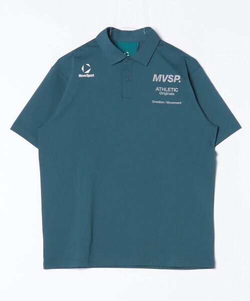 MoveSport（ムーブスポーツ）の「【別注】ムーブスポーツ  ポロシャツ 限定コラボ（ポロシャツ・メンズ・ダークブルー/グレー/チャコールグレー・M/L/LL/3L）」の13枚目の写真