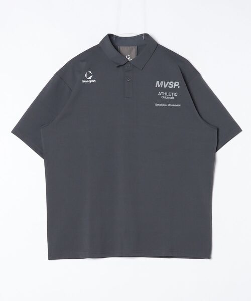 MoveSport（ムーブスポーツ）の「【別注】ムーブスポーツ  ポロシャツ 限定コラボ（ポロシャツ・メンズ・ダークブルー/グレー/チャコールグレー・M/L/LL/3L）」の15枚目の写真