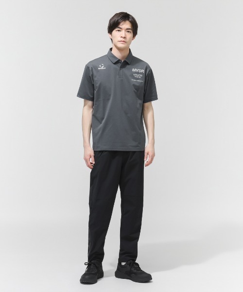 MoveSport（ムーブスポーツ）の「【別注】ムーブスポーツ  ポロシャツ 限定コラボ（ポロシャツ・メンズ・ダークブルー/グレー/チャコールグレー・M/L/LL/3L）」の7枚目の写真