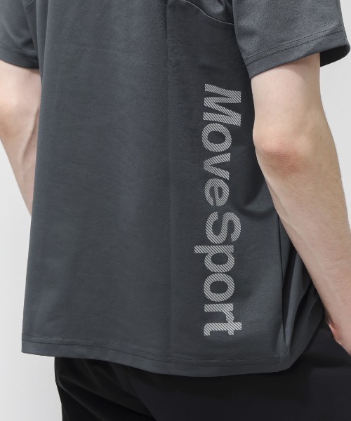 MoveSport（ムーブスポーツ）の「【別注】ムーブスポーツ  ポロシャツ 限定コラボ（ポロシャツ・メンズ・ダークブルー/グレー/チャコールグレー・M/L/LL/3L）」の11枚目の写真
