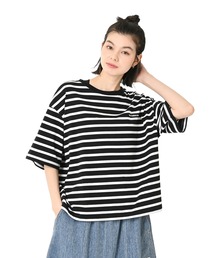 New Balance｜ニューバランスのTシャツ/カットソー（ボーダー柄）通販 