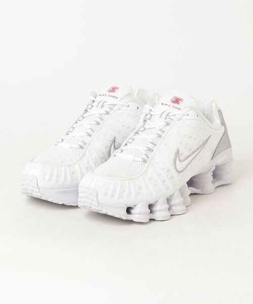 NIKE（ナイキ）の「NIKE/ナイキ ｼｮｯｸｽ TL（スニーカー・メンズ・ホワイト・26cm/26.5cm/27cm/28cm/28.5cm/29cm/27.5cm）」の2枚目の写真