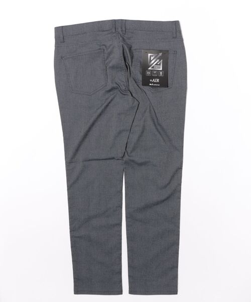 m.f.editorial(エムエフエディトリアル)の「パンツ メンズ ストレッチ 抗菌防臭 スリム 5ポケット テーパード ピンヘッド クロスストレッチ + エアー(チノパンツ・メンズ・ホワイト×ブラック/ネイビー・S/MEDIUM/LARGE/X-LARGE/3L)」の3枚目の写真