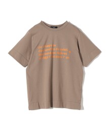 SHIPS Primary Navy Label:PALM TREE ラバー プリント TEE