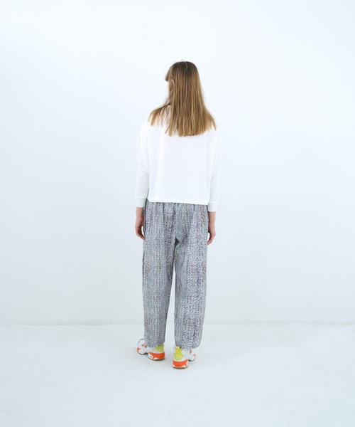 BEDSIDEDRAMA(ベットサイドドラマ)の「BEDSIDEDRAMA/ベッドサイドドラマ/Daydream Photo Wide Pants(その他パンツ・レディース・ブラック/グレー・2/1)」の13枚目の写真