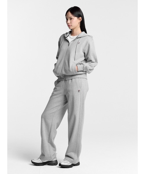 FILA(フィラ)の「Essential Wide Pants(スウェットパンツ・メンズ・グレー系その他/ブラック・S/M/L/XL)」の14枚目の写真