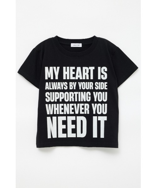 LAGUA GEM(ラグアジェム)の「USEFUL PRINT Tシャツ(Tシャツ/カットソー・レディース・ホワイト/ピンク/杢グレー/ターコイズブルー/ブラック・FREE)」の9枚目の写真