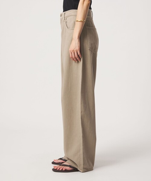 Healthy denim(ヘルシーデニム)の「【別注】<HEALTHY DENIM>カーブ デニム パンツ ベージュ(デニムパンツ・レディース・ベージュ・M/S/XS)」の6枚目の写真