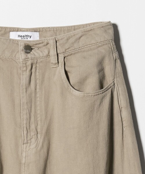 Healthy denim(ヘルシーデニム)の「【別注】<HEALTHY DENIM>カーブ デニム パンツ ベージュ(デニムパンツ・レディース・ベージュ・M/S/XS)」の10枚目の写真