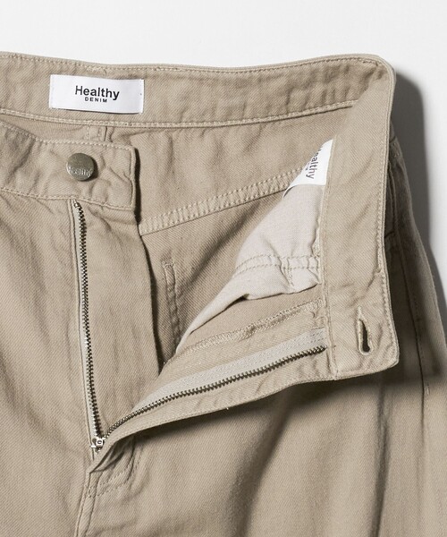Healthy denim(ヘルシーデニム)の「【別注】<HEALTHY DENIM>カーブ デニム パンツ ベージュ(デニムパンツ・レディース・ベージュ・M/S/XS)」の15枚目の写真