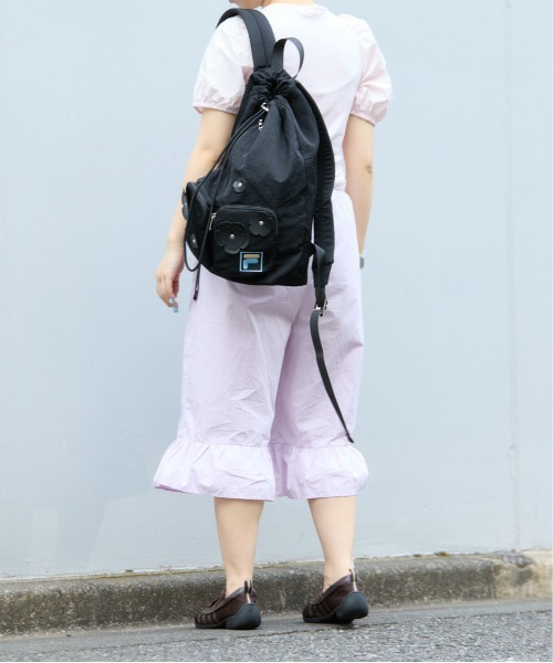 Casselini(キャセリーニ)の「Casselini(キャセリーニ)FILAフラワーバックパック(バックパック/リュック・レディース・ブラック/カーキ/ブルー・FREE)」の7枚目の写真