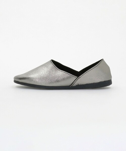 Steven Alan(スティーブンアラン)の「<JAVERFLEX >METALIC SLIP ON/スリッポン(その他シューズ・レディース・ブラック/ゴールド・37/36/38/39)」の2枚目の写真