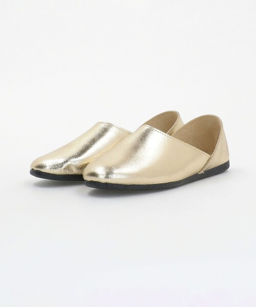 Steven Alan(スティーブンアラン)の「<JAVERFLEX >METALIC SLIP ON/スリッポン(その他シューズ・レディース・ブラック/ゴールド・37/36/38/39)」の3枚目の写真