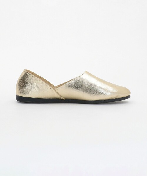 Steven Alan(スティーブンアラン)の「<JAVERFLEX >METALIC SLIP ON/スリッポン(その他シューズ・レディース・ブラック/ゴールド・37/36/38/39)」の5枚目の写真