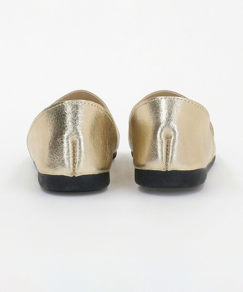 Steven Alan(スティーブンアラン)の「<JAVERFLEX >METALIC SLIP ON/スリッポン(その他シューズ・レディース・ブラック/ゴールド・37/36/38/39)」の6枚目の写真