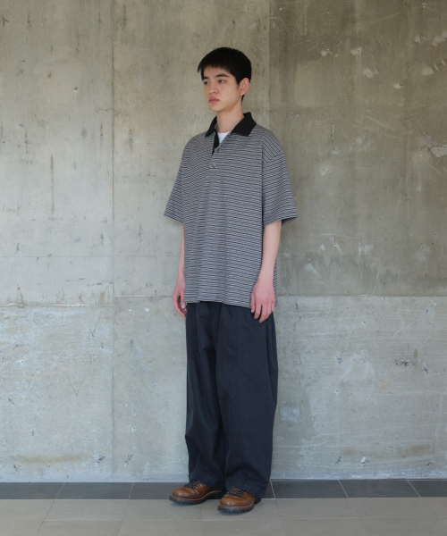 HORLISUN(ホーリーサン)の「Blossom Curved Barrel Pants Black(その他パンツ・メンズ・その他・LARGE/MEDIUM/SMALL)」の2枚目の写真