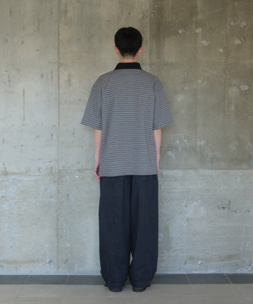 HORLISUN(ホーリーサン)の「Blossom Curved Barrel Pants Black(その他パンツ・メンズ・その他・LARGE/MEDIUM/SMALL)」の3枚目の写真