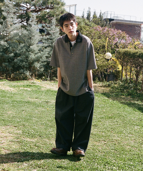 HORLISUN(ホーリーサン)の「Blossom Curved Barrel Pants Black(その他パンツ・メンズ・その他・LARGE/MEDIUM/SMALL)」の5枚目の写真