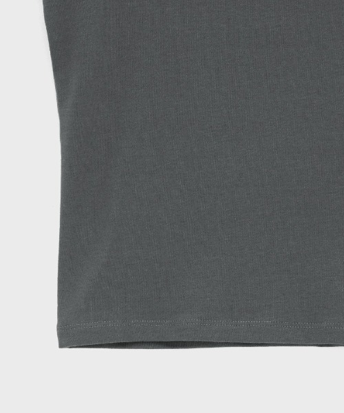 BLACKUP（ブラックアップ）の「[MADE] ベーン2WAYキャップスリーブ半袖Tシャツ（Tシャツ/カットソー・レディース・ブラック/ブルー/チャコール・MEDIUM/SMALL）」の17枚目の写真
