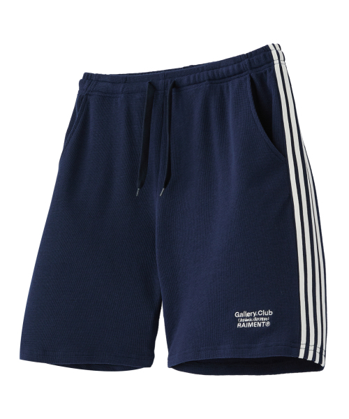 RAIMENT(レイメント)の「エッセンシャルトラックワッフルハーフパンツ_ネイビー(その他パンツ・メンズ・その他・SMALL/MEDIUM/LARGE/X-LARGE)」の2枚目の写真