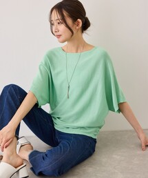 ラメドルマンスリーブプルオーバー