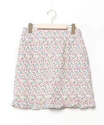 ブランド古着】スカート（ピンク/桃色系・花柄・ボタニカル柄）古着