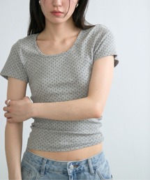 Dot Slim Fit Tee / ドットスリムフィットT