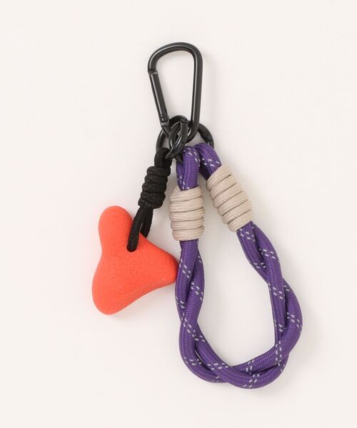 THE NORTH FACE(ザノースフェイス)の「【THE NORTH FACE】ノースフェイス 韓国限定 WHITE LABEL CLIMBING HOLD KEY RING クライミング ホルド キーリング(キーホルダー・レディース・ブラック/パープル/イエロー/スモークピンク・FREE)」の2枚目の写真