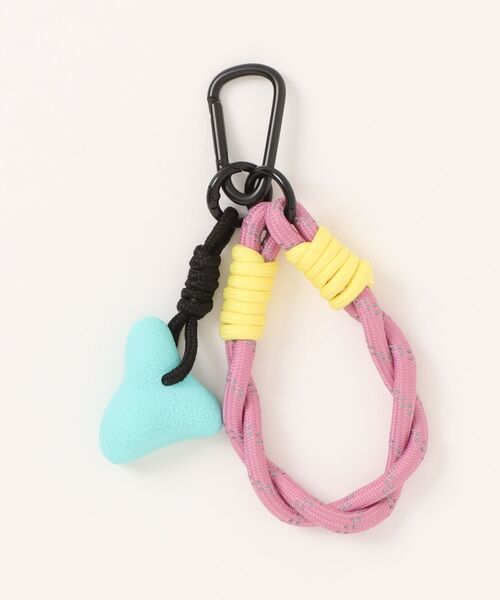 THE NORTH FACE(ザノースフェイス)の「【THE NORTH FACE】ノースフェイス 韓国限定 WHITE LABEL CLIMBING HOLD KEY RING クライミング ホルド キーリング(キーホルダー・レディース・ブラック/パープル/イエロー/スモークピンク・FREE)」の4枚目の写真