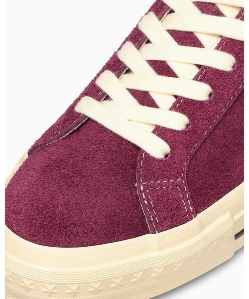 CONVERSE（コンバース）の「ONE STAR AGED SUEDE AG / ワンスター　エイジド　スエード　ＡＧ（スニーカー・メンズ・バーガンディー・4/4.5/5/5.5/6.5/7/7.5/8/8.5/9/9.5/10.5）」の3枚目の写真