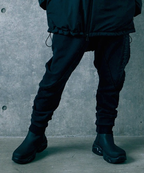VIRGOwearworks(ヴァルゴウェアワークス)の「EXOFORM SWT PANTS(スウェットパンツ・メンズ・ブラック/ブラウン/ネイビー・2/3/4)」の1枚目の写真