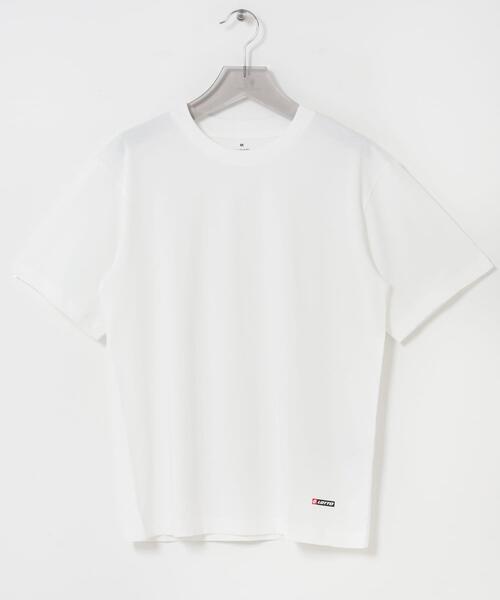 LOTTO(ロット)の「LOTTO JUST FIT COOL COTTON T-SHIRTS(Tシャツ/カットソー・メンズ・ホワイト/ネイビー/ブラック・LARGE/X-LARGE/MEDIUM/XX-LARGE)」の2枚目の写真