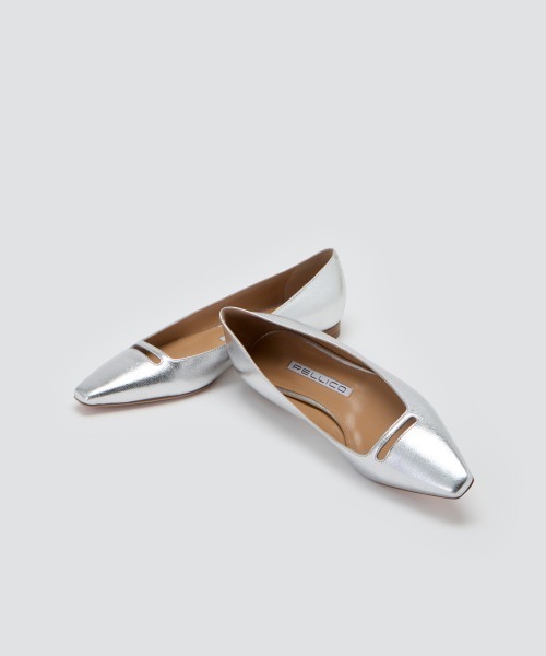 PELLICO(ペリーコ)の「VENERE アネッリソレッラ パンプス 1.0cm SILVER(パンプス・レディース・シルバー・36/35.5/35/38/37.5/37/36.5)」の3枚目の写真