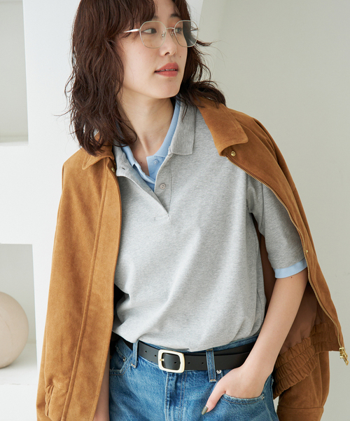 Layered 襟付きTシャツ（Tシャツ/カットソー）｜SLOBE IENA 