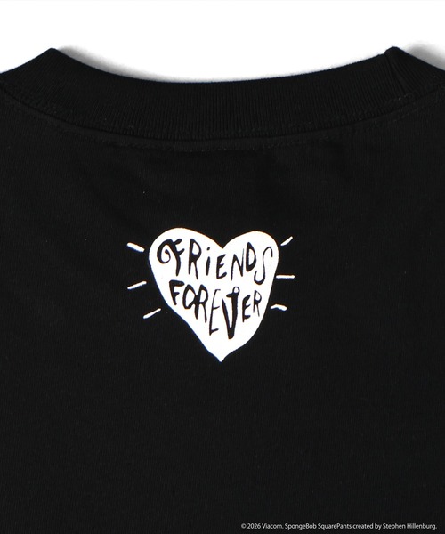 MFC STORE(エムエフシーストア)の「SpongeBob x MFC STORE FRIENDS FOREVER TYPE1 S/S TEE(Tシャツ/カットソー・メンズ・ブラック/ホワイト・XS/S/M/L/XL/XXL)」の13枚目の写真