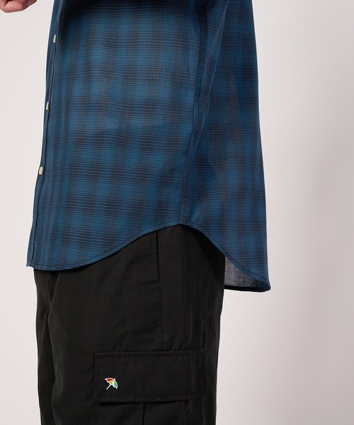 Arnold Palmer(アーノルドパーマー)の「シアースラブ 半袖 シャツ(シャツ/ブラウス・メンズ・サックスブルー/ネイビー/ライトグレー/チャコールグレー・L/M/LL)」の13枚目の写真